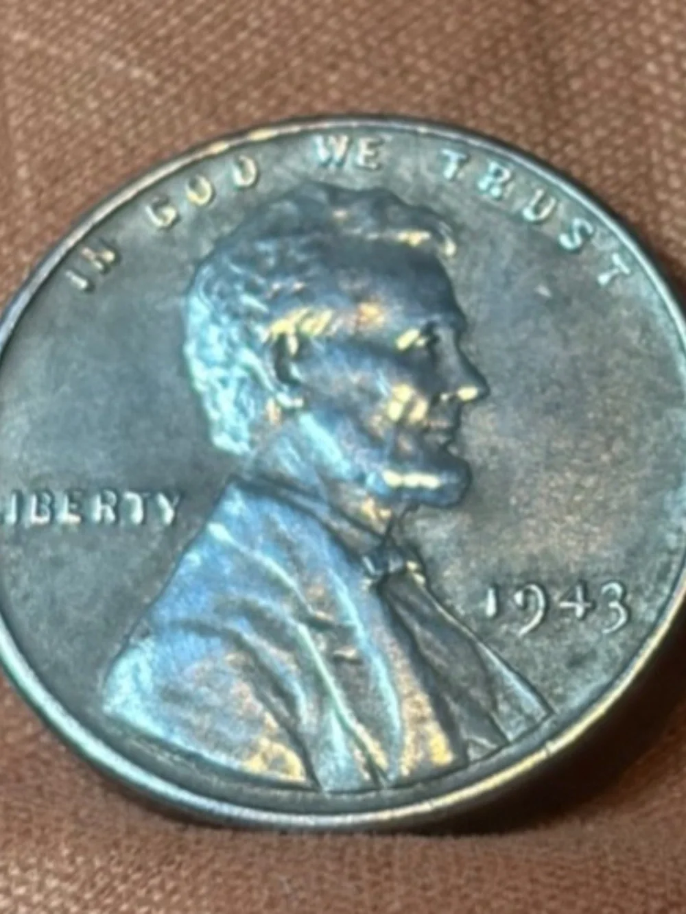 1943 sue 2 Steel Wheat Penny’s P& D {2 coins] #206398638902